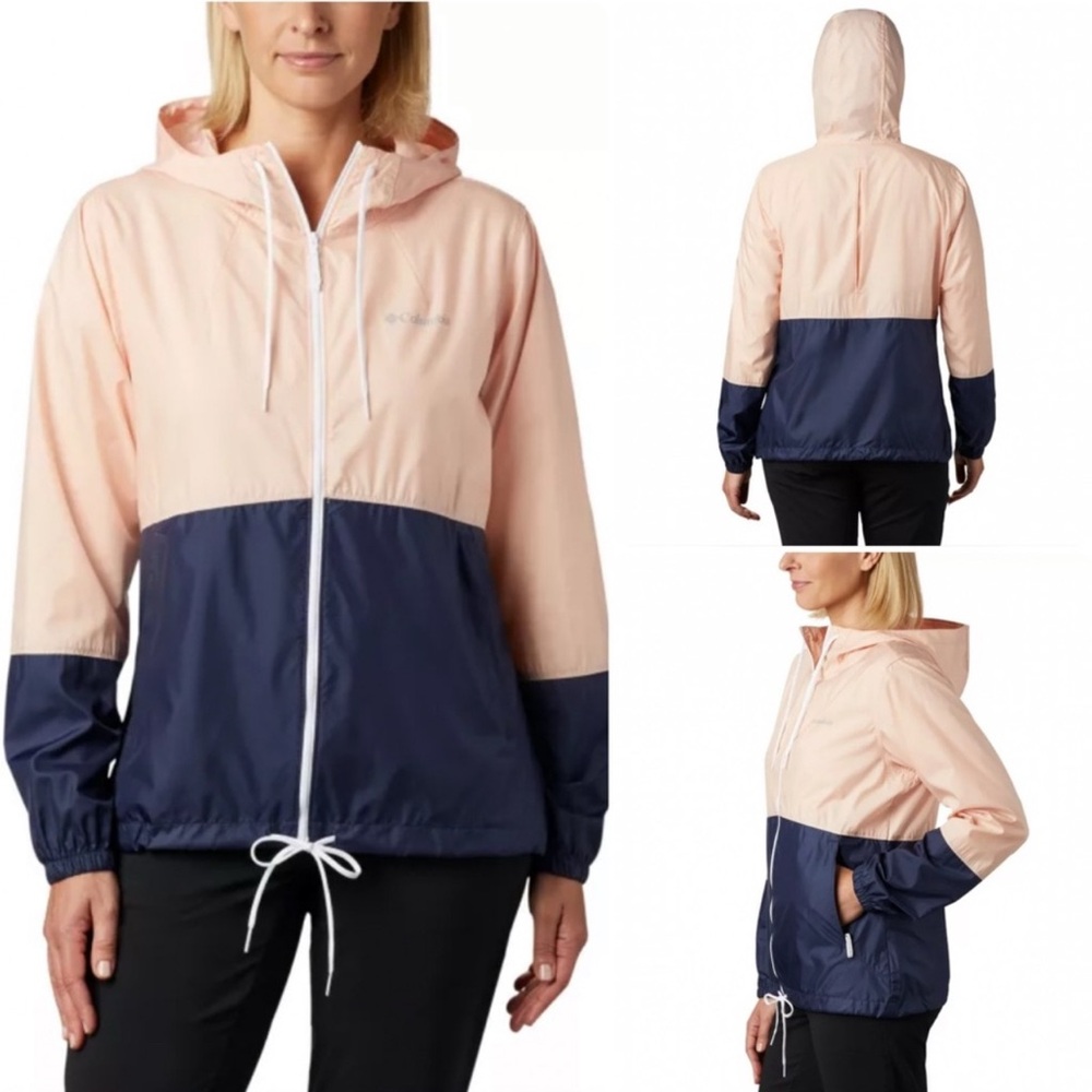 NEW Columbia Women's Two-Tone Hooded Jacket
